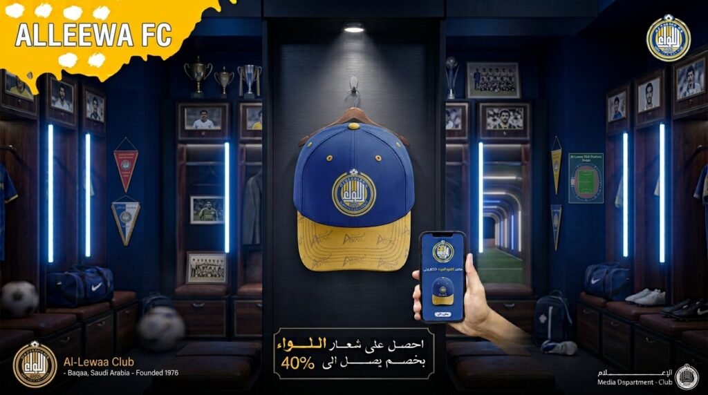 Alleewa FC Official Cap - كاب نادي اللواء الرسمي